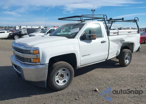 2016 Chevrolet Silverado 2500Hd Wt from USA, damaged, VIN 1GC0CUEG0GZ411361